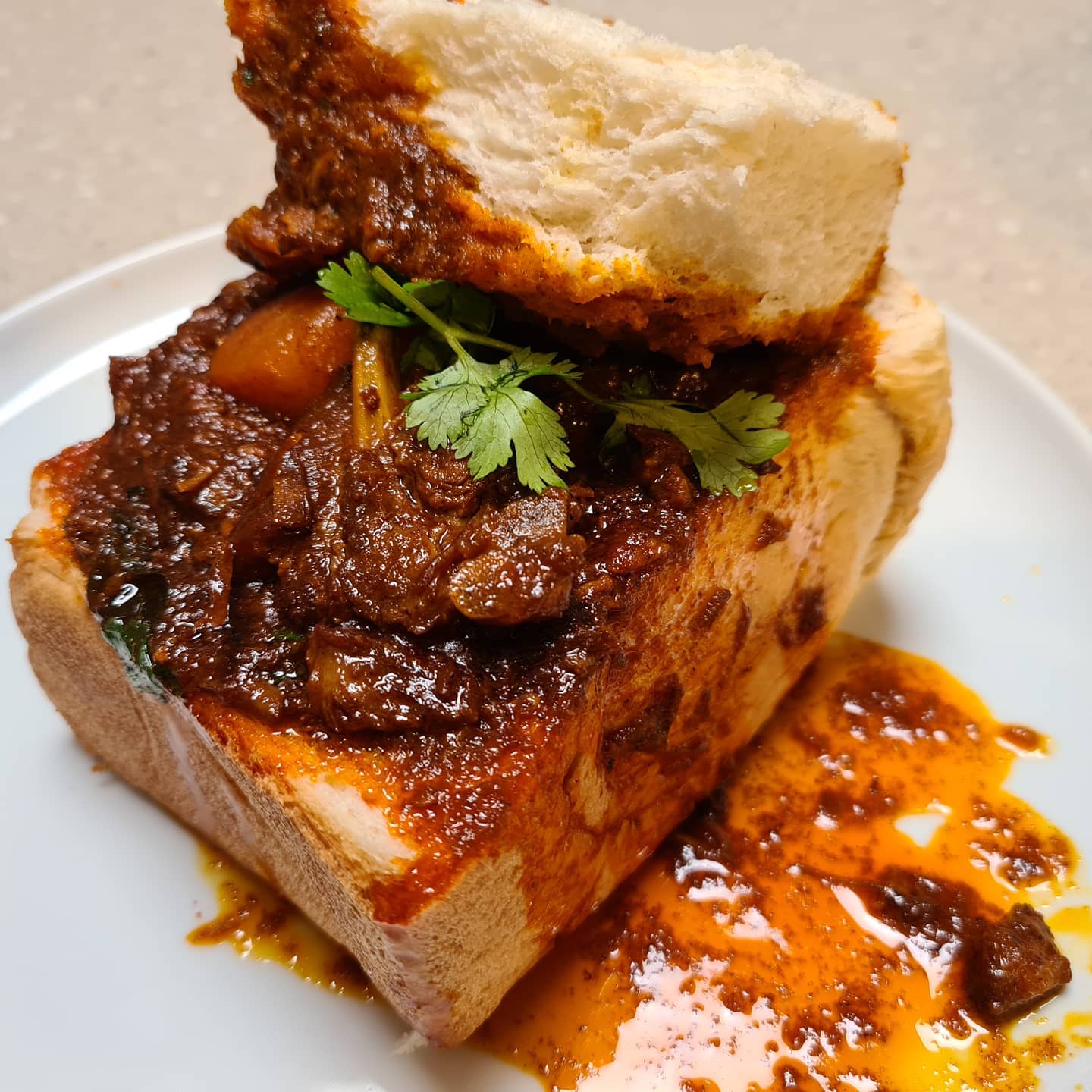 Lamb Bunny with Carrot and Cucumber Salad